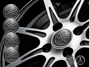 Yamaha Radaufkleber Stil Luxus Gewölbte Logos
